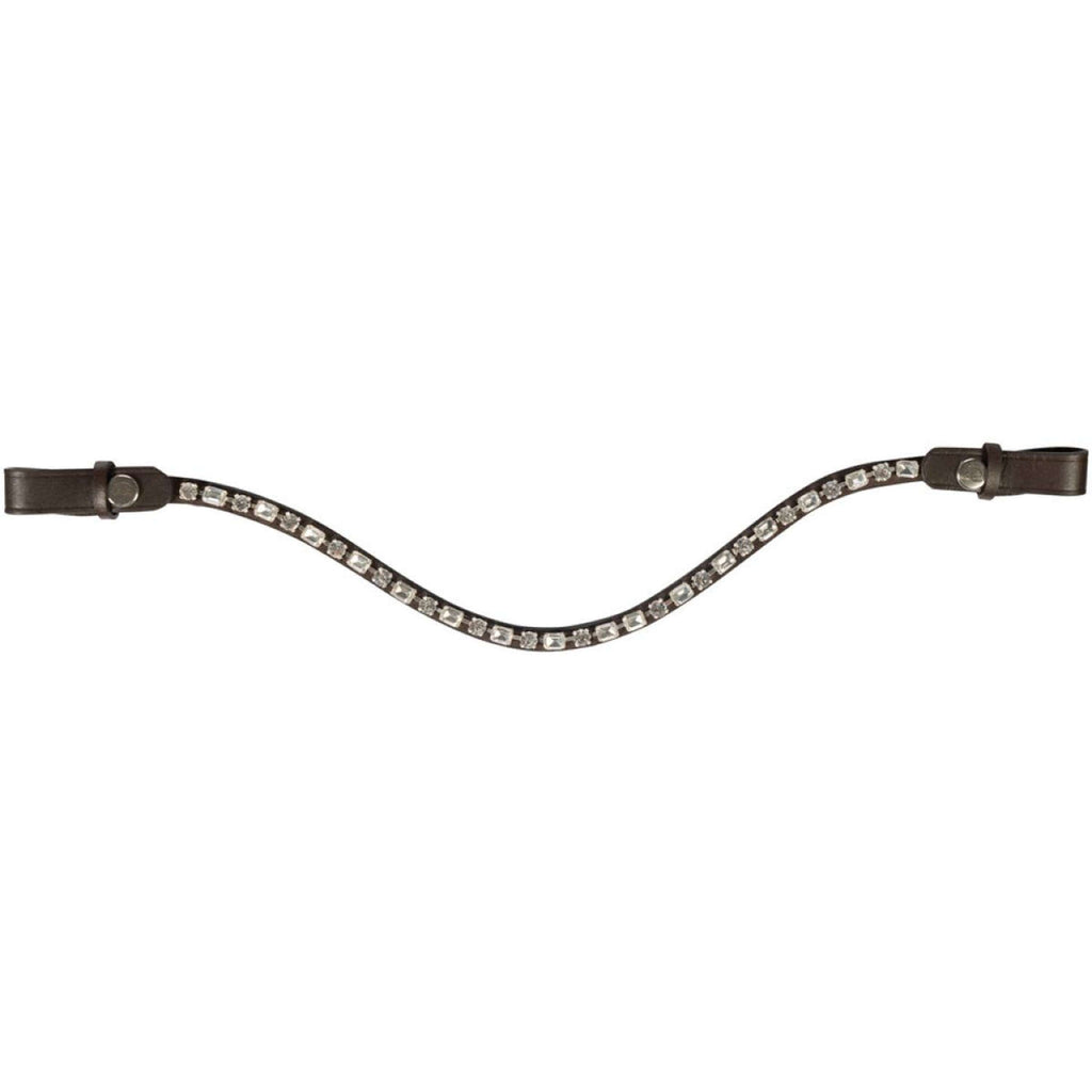 HKM Browband Amazing Brown/Silver