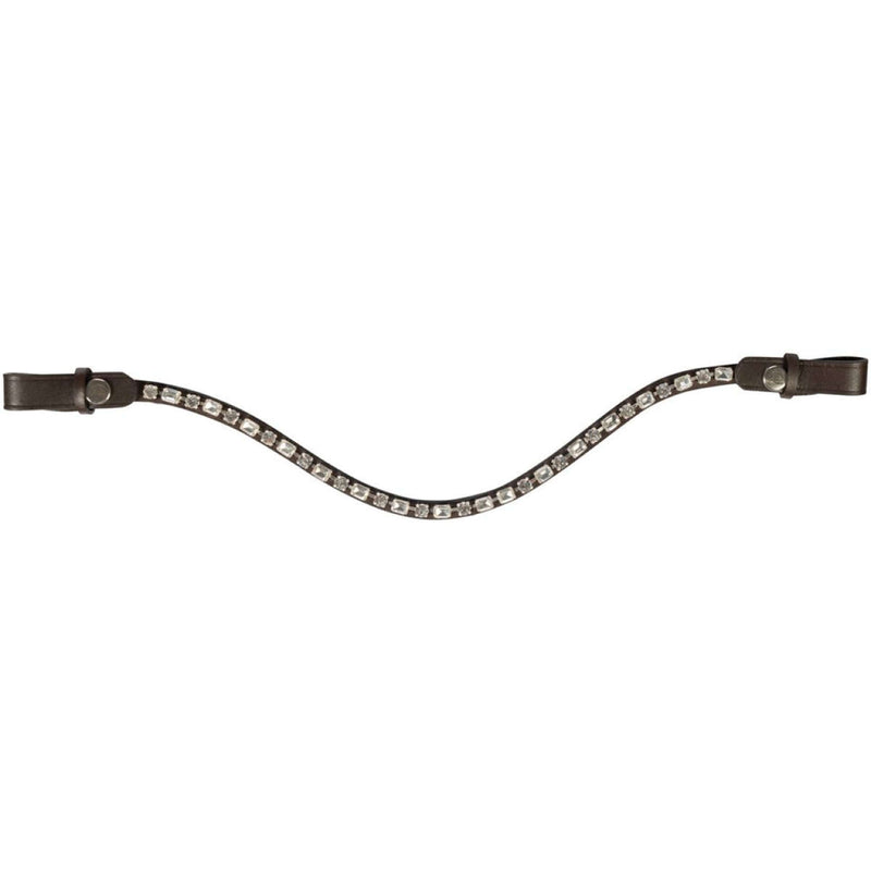 HKM Browband Amazing Brown/Silver