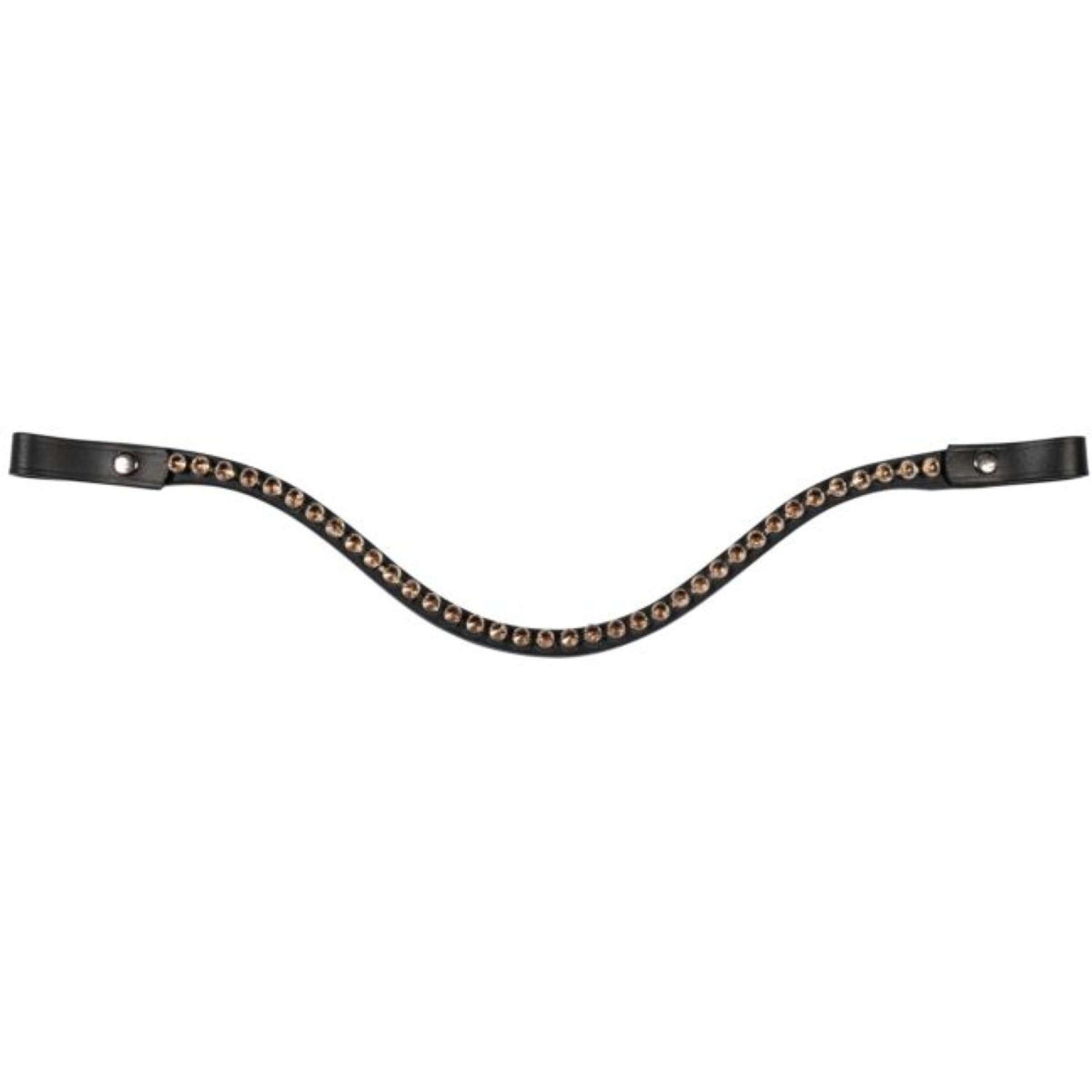 HKM Browband Passion Amber