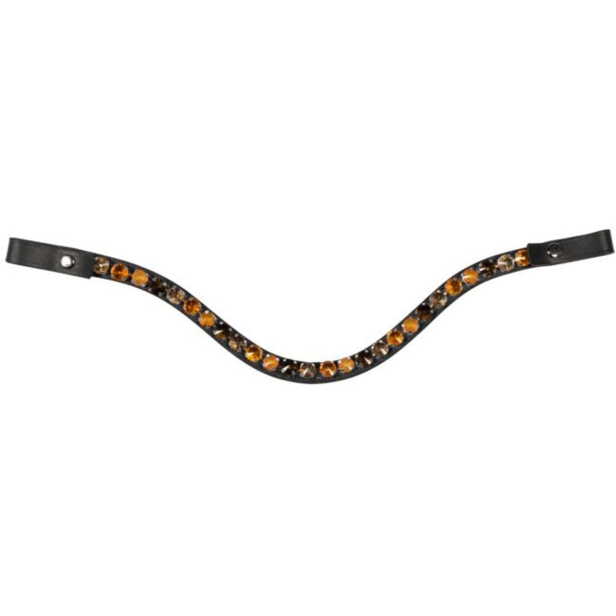 HKM Browband Cherry Amber