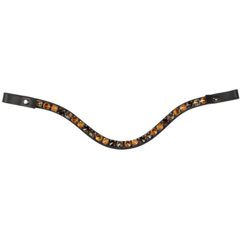 HKM Browband Cherry Amber