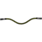 HKM Browband Cherry Applegreen