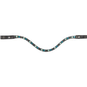 HKM Browband Aurora Azure - Blue