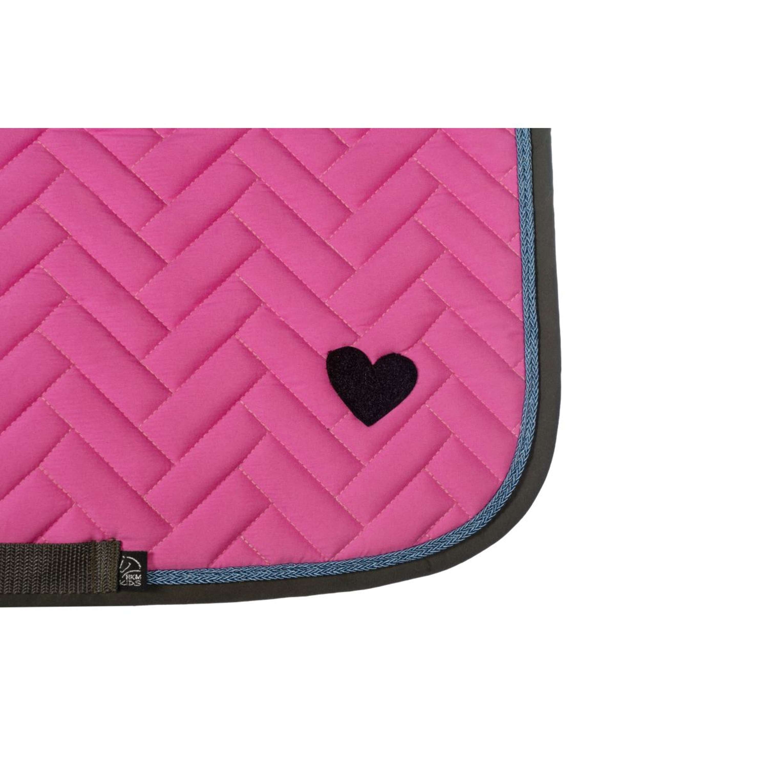 HKM Saddlepad Nele General Purpose Pink