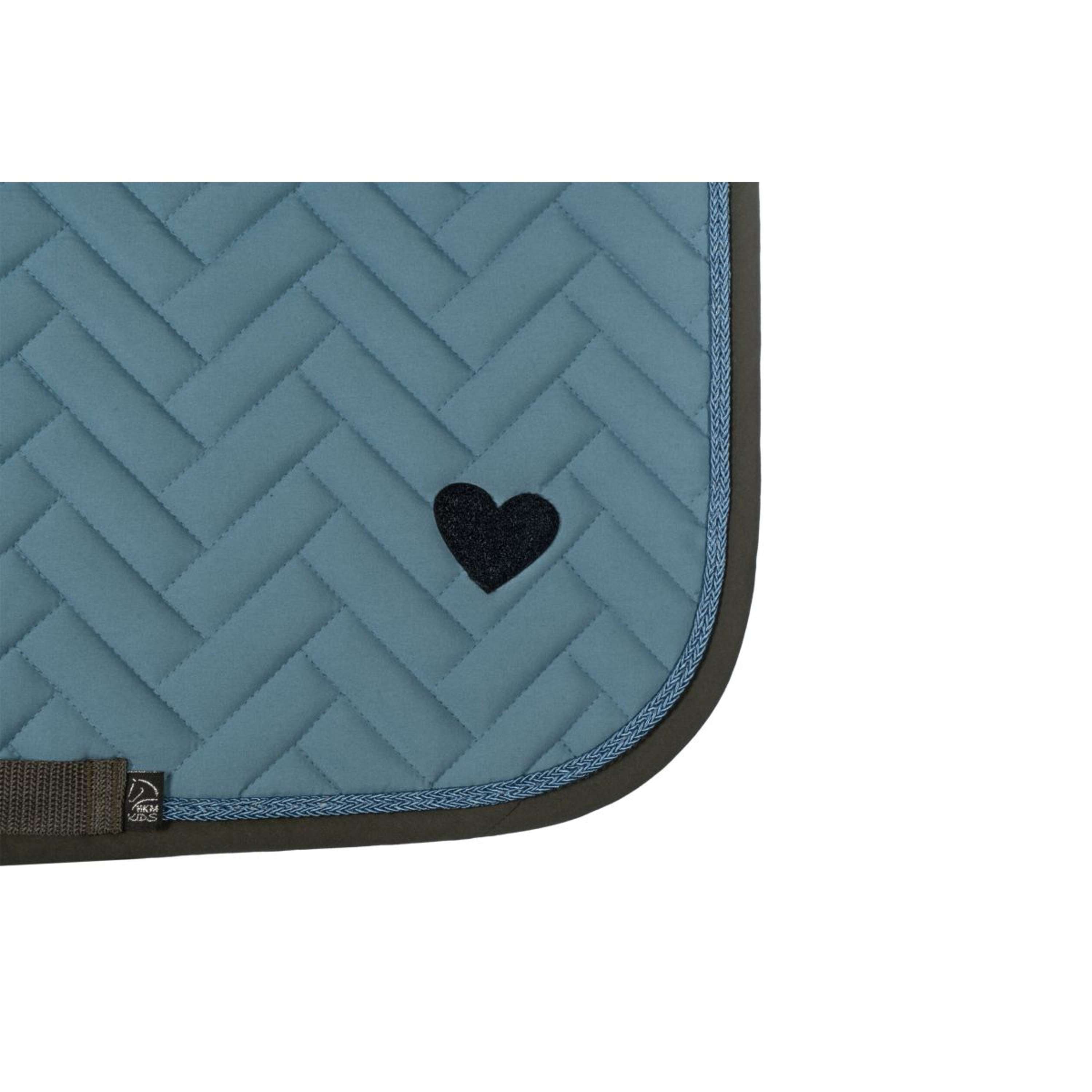 HKM Saddlepad Nele General Purpose Smoke Blue