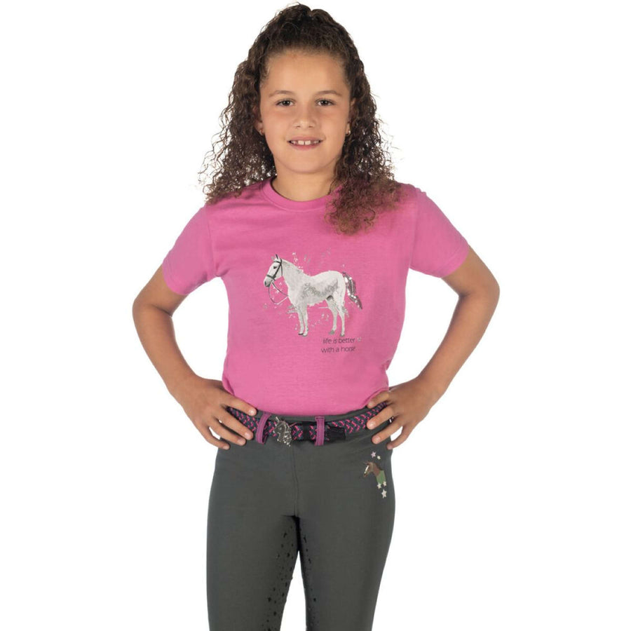 HKM T-Shirt Sparkle Pink