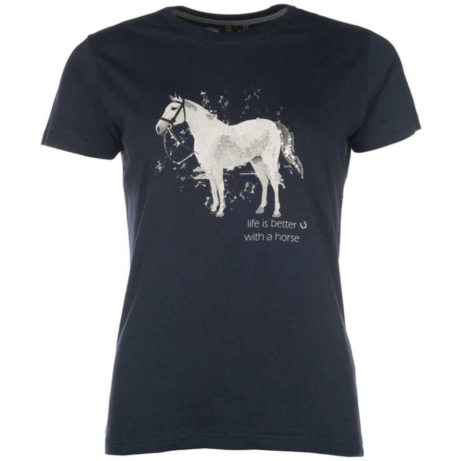 HKM T-Shirt Sparkle Dark blue