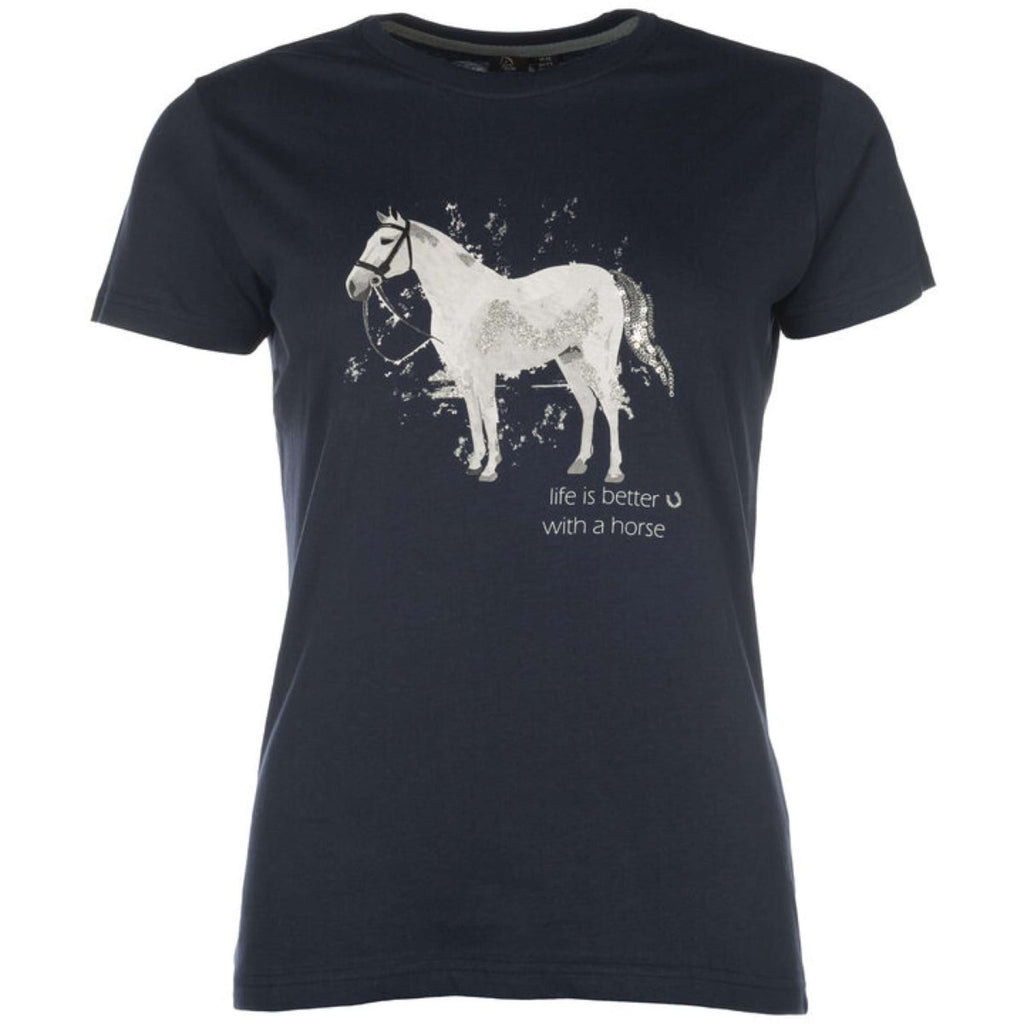 HKM T-Shirt Sparkle Dark blue