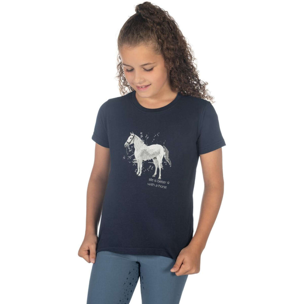 HKM T-Shirt Sparkle Dark blue