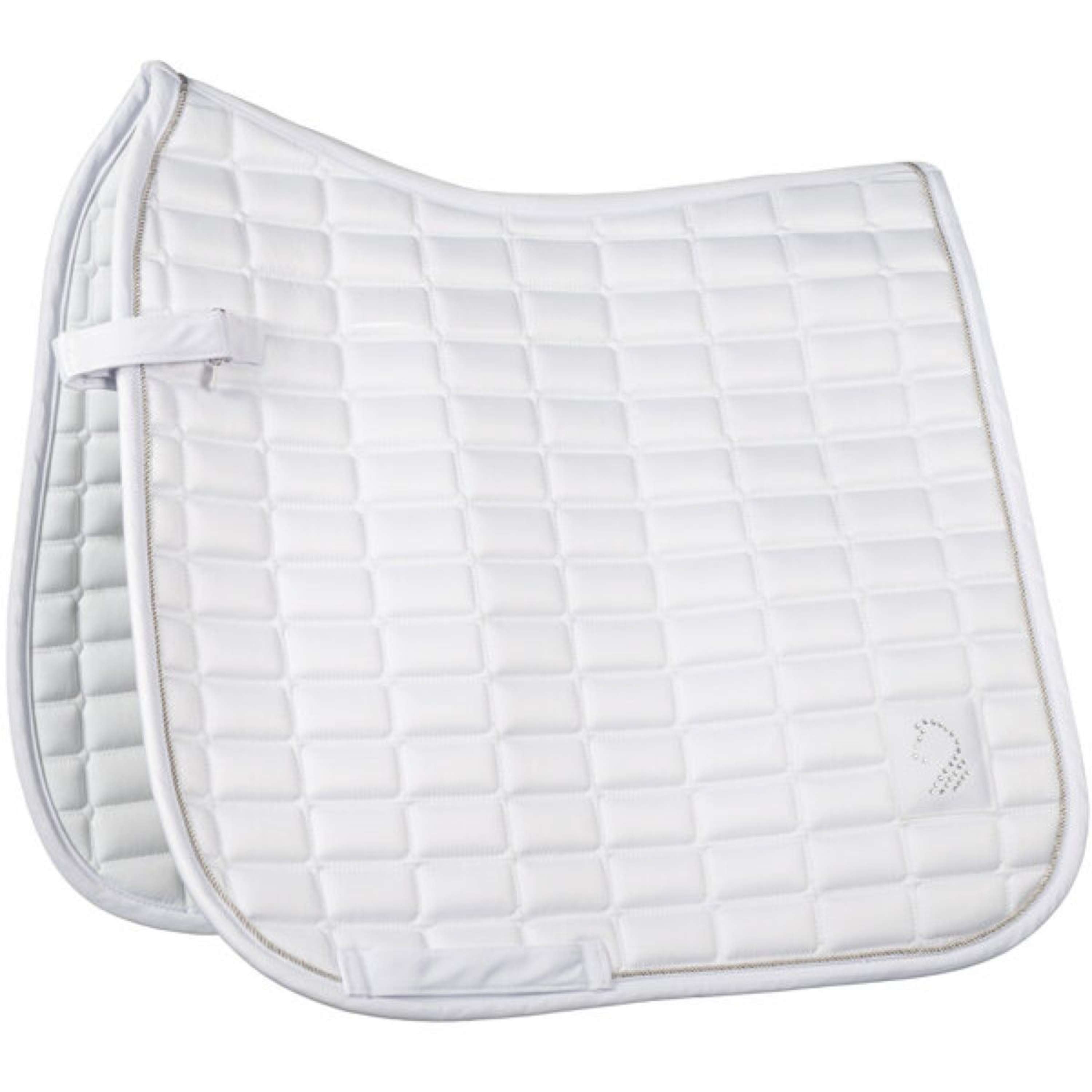 HKM Saddlepad Amalfi Competition Dressage White