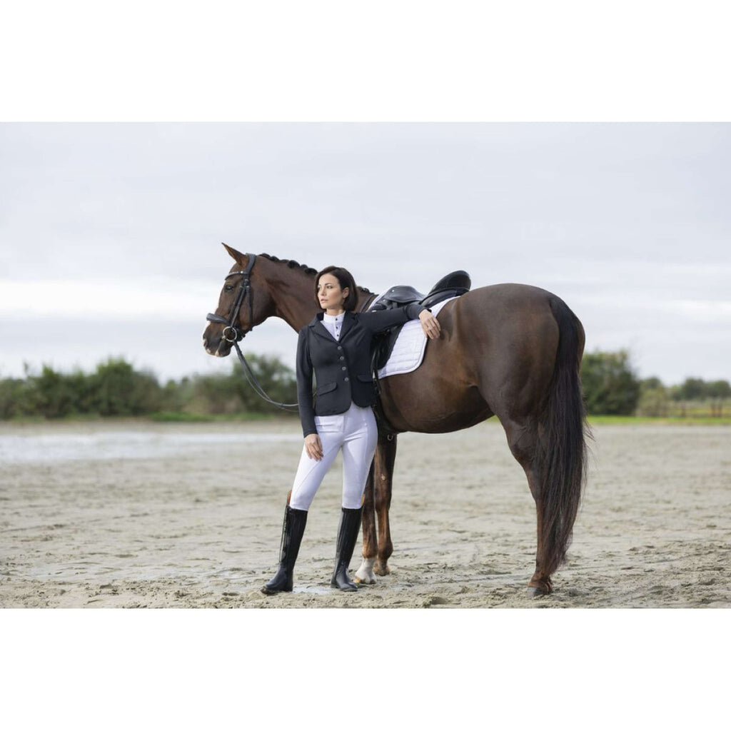HKM Saddlepad Amalfi Competition Dressage White
