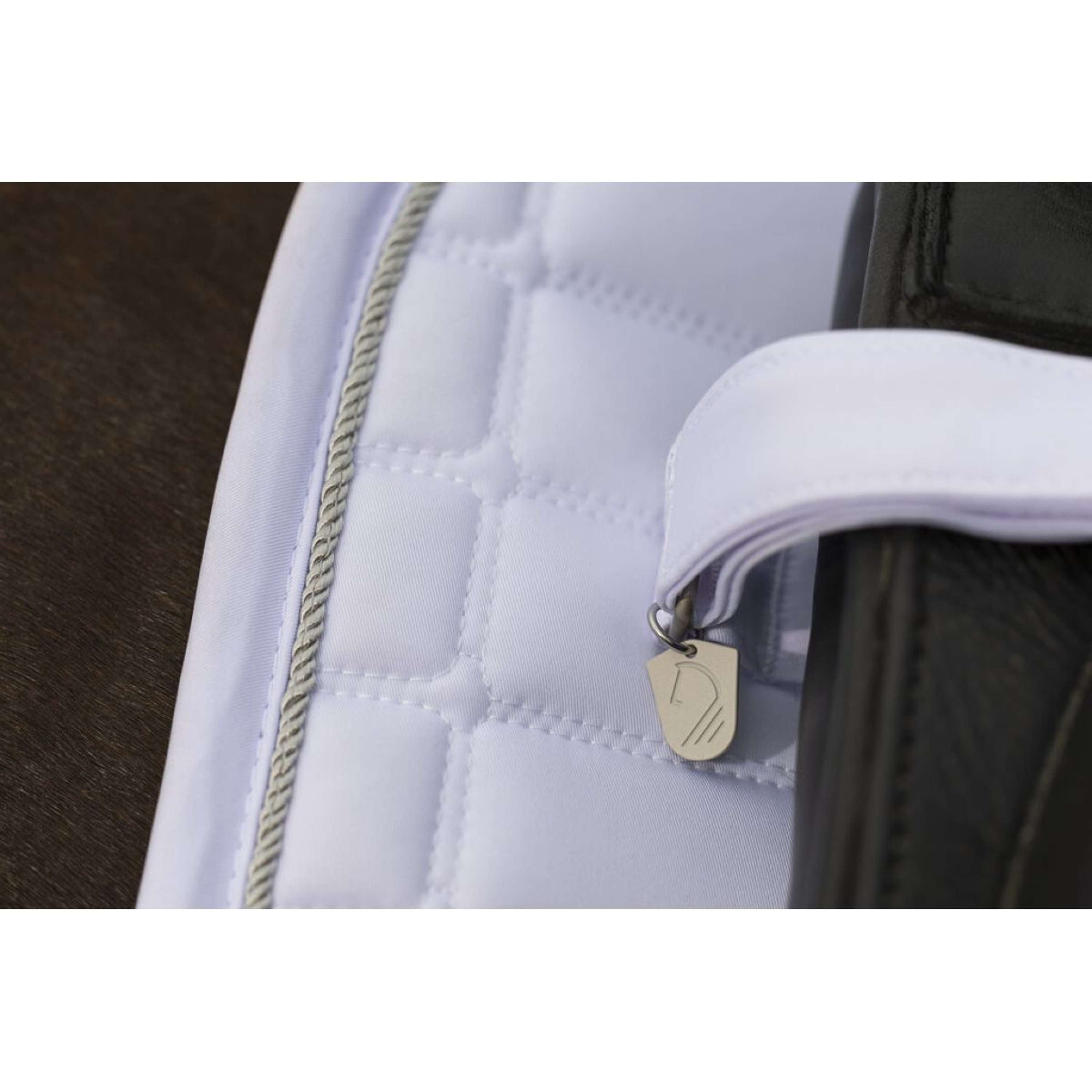 HKM Saddlepad Amalfi Competition Dressage White