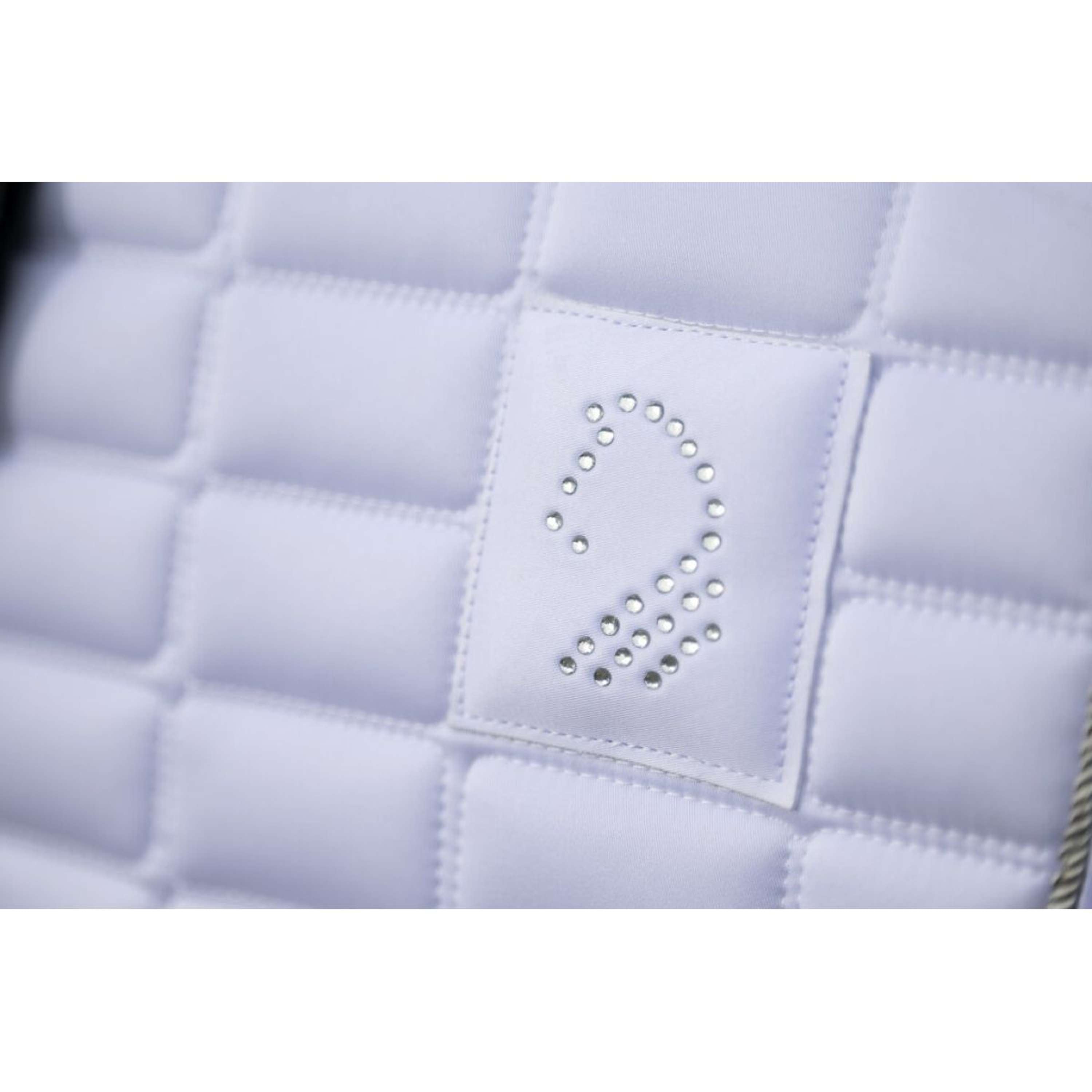 HKM Saddlepad Amalfi Competition Dressage White
