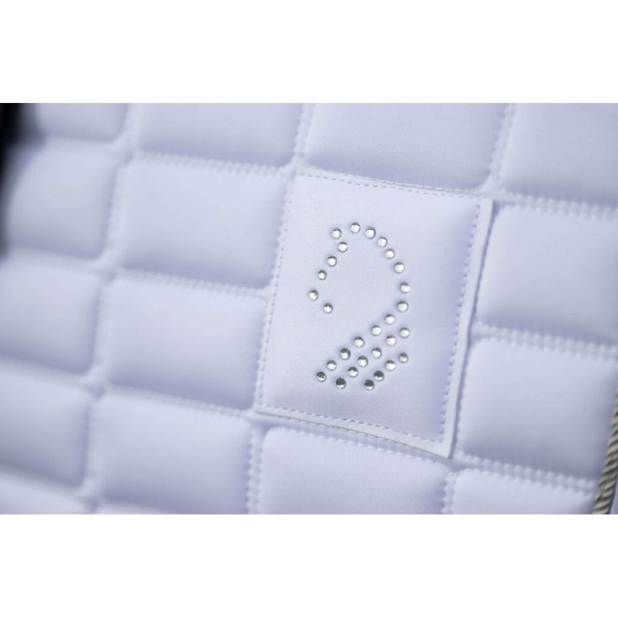 HKM Saddlepad Amalfi Competition Dressage White