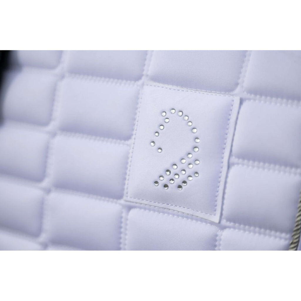 HKM Saddlepad Amalfi Competition Dressage White