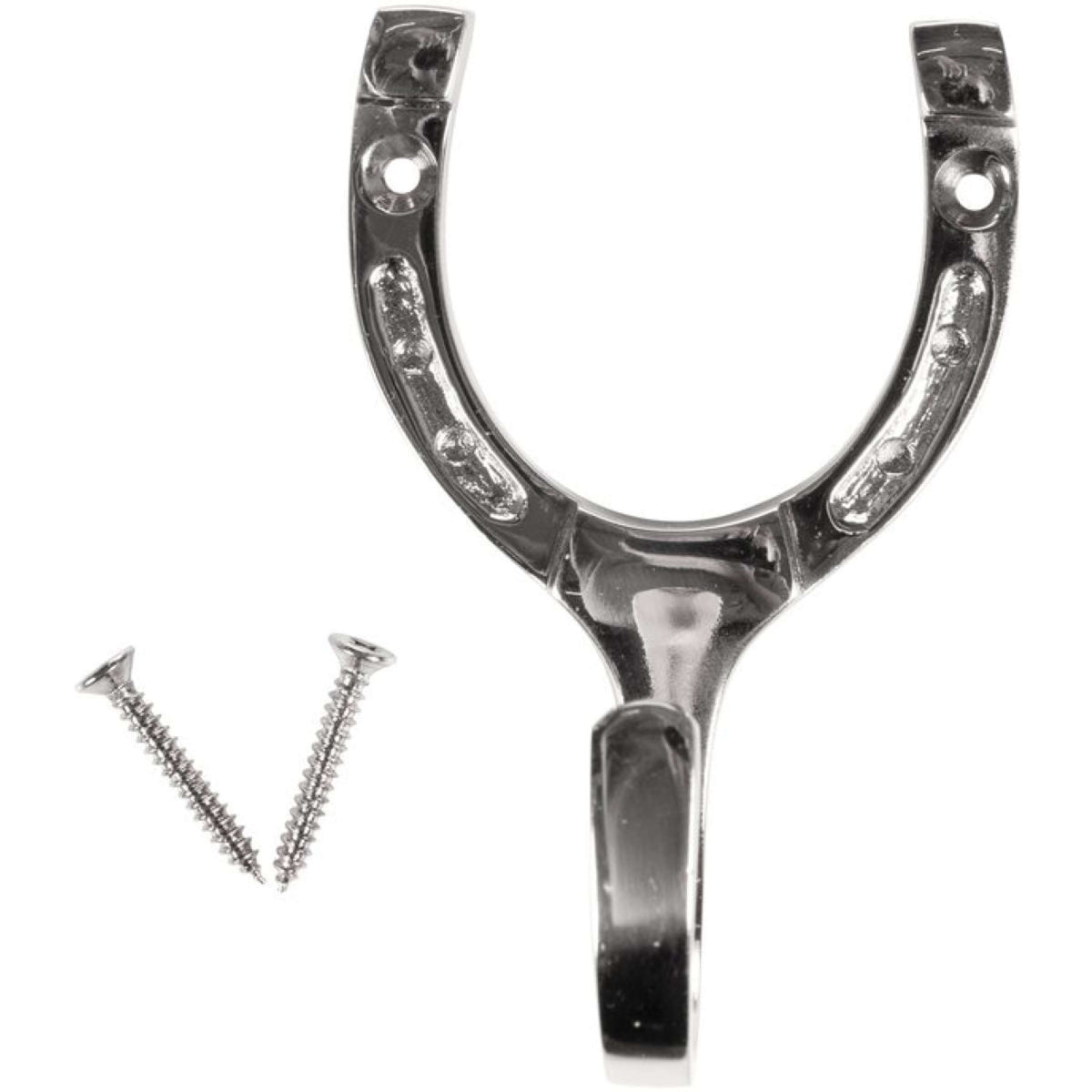 HKM Bridle Hanger Horseshoe Silver