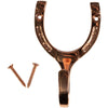 HKM Bridle Hanger Horseshoe Copper