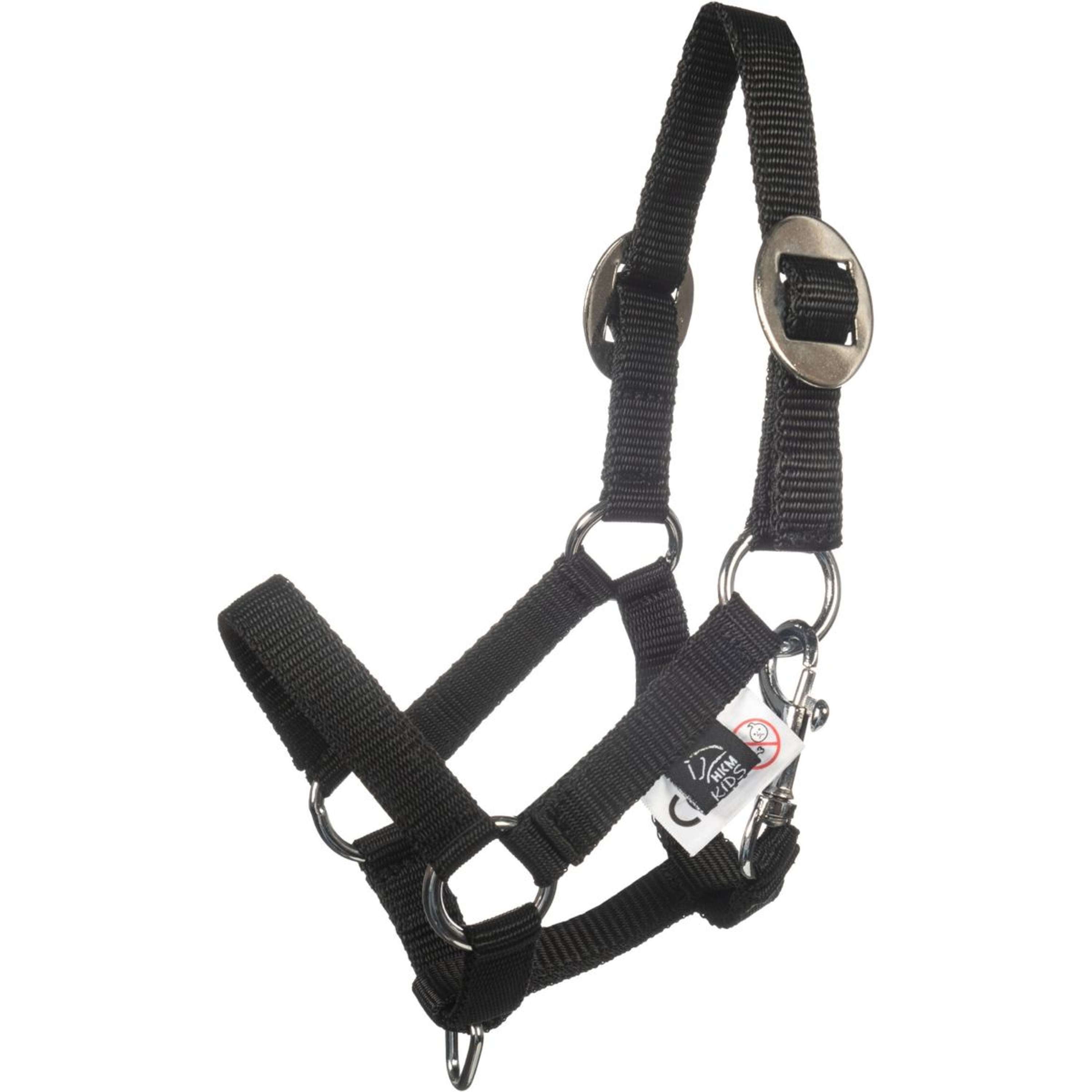 HKM Hobby Horsing Head Collar Set Black