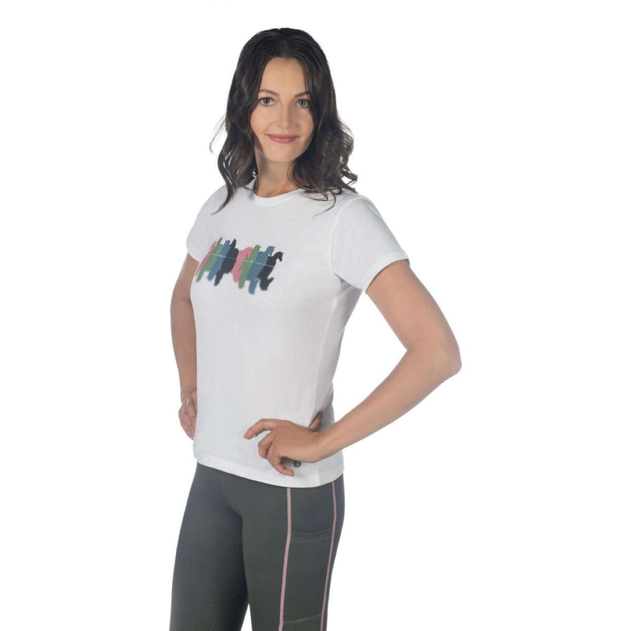 HKM T-Shirt Mirror White