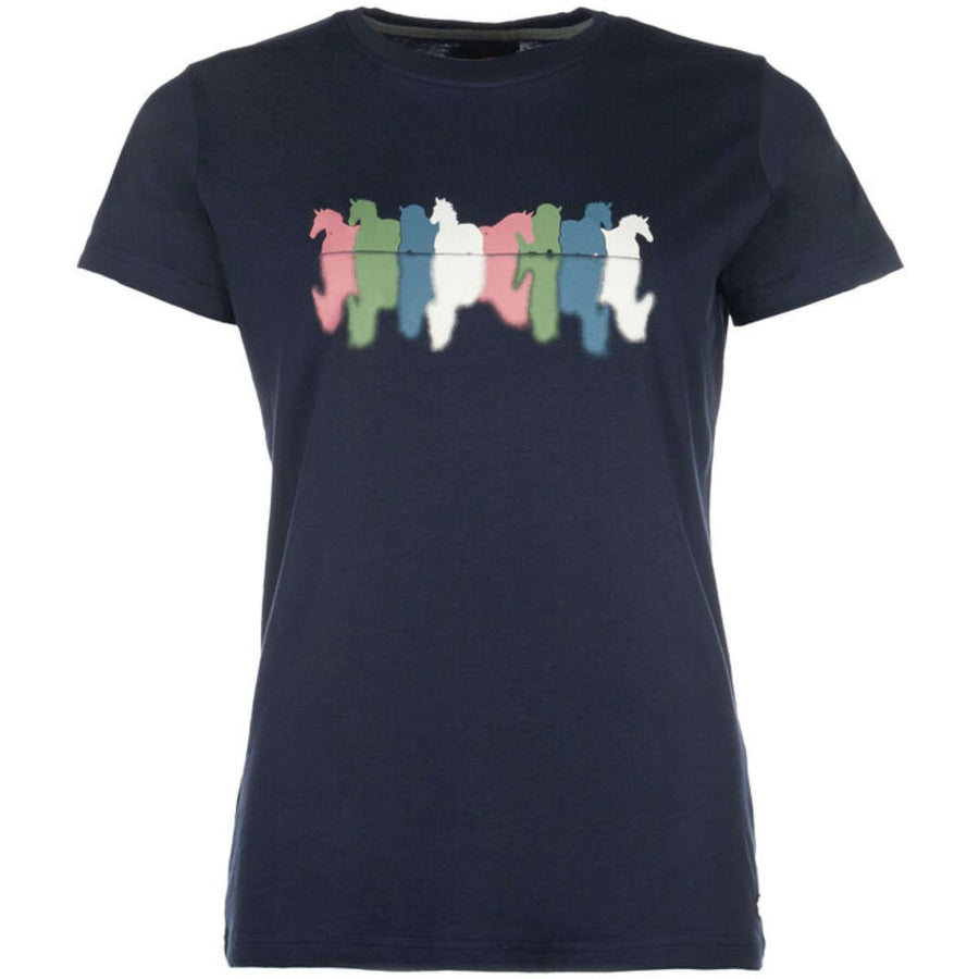 HKM T-Shirt Mirror Dark blue