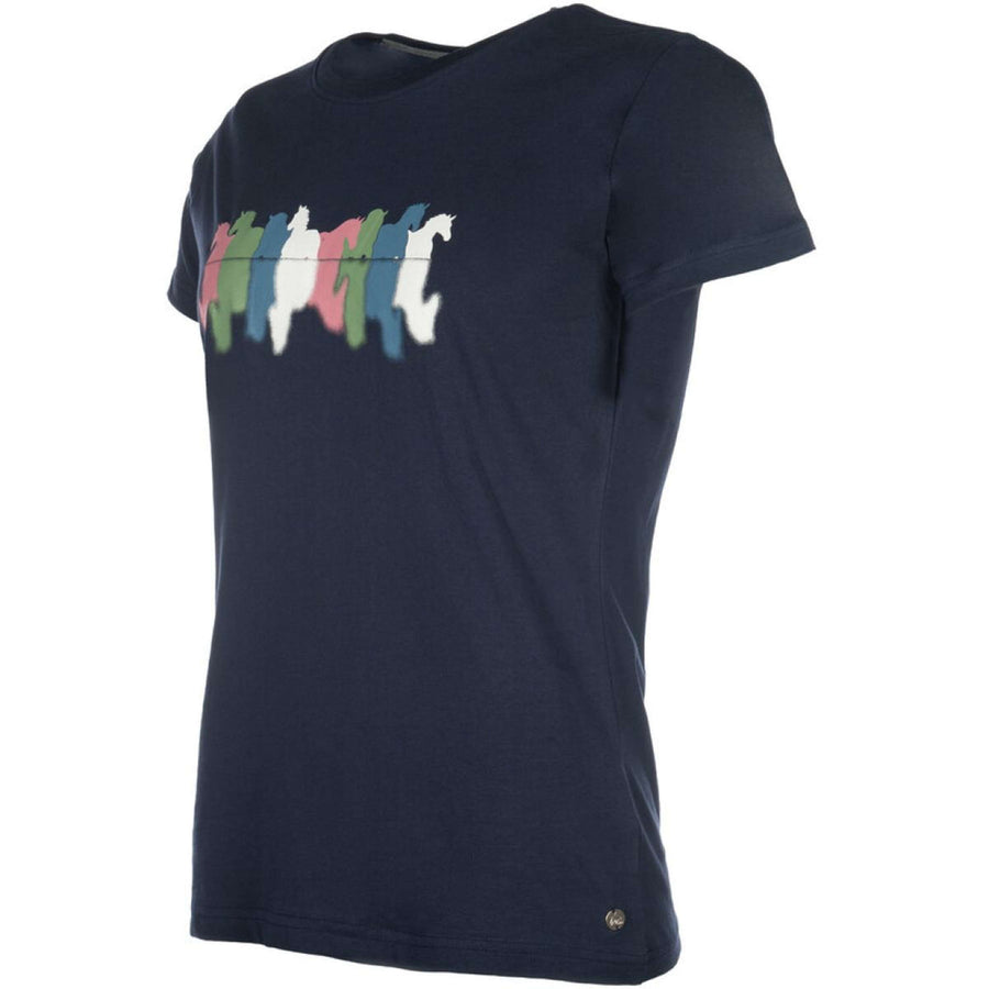 HKM T-Shirt Mirror Dark blue