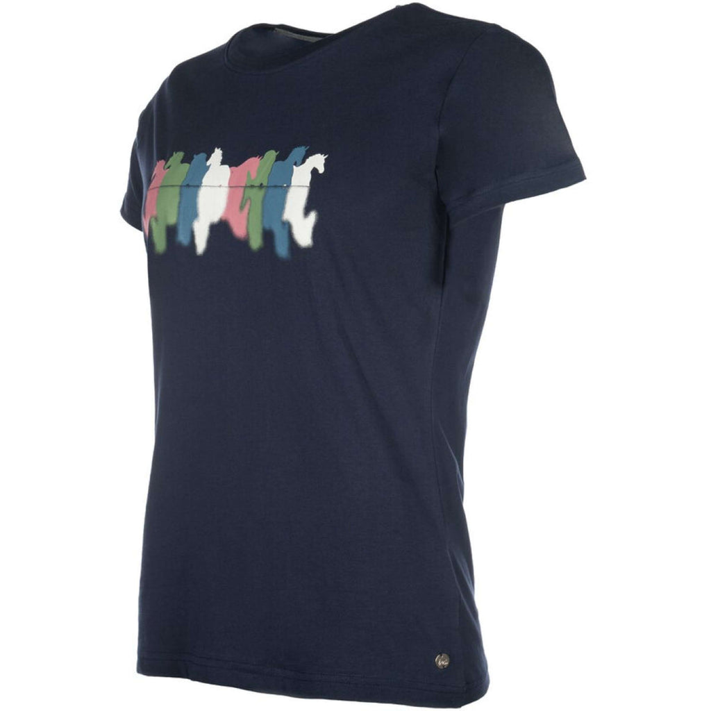 HKM T-Shirt Mirror Dark blue