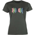 HKM T-Shirt Mirror Graygreen