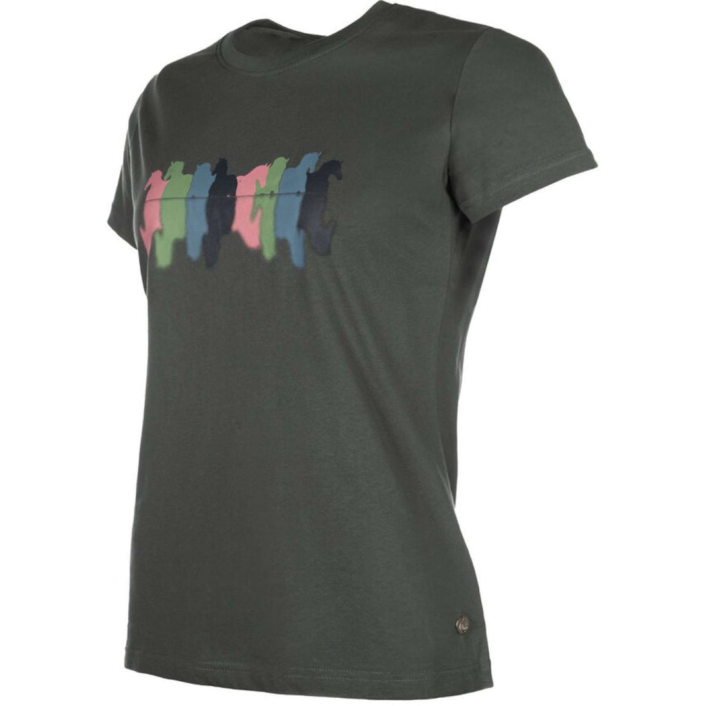 HKM T-Shirt Mirror Graygreen