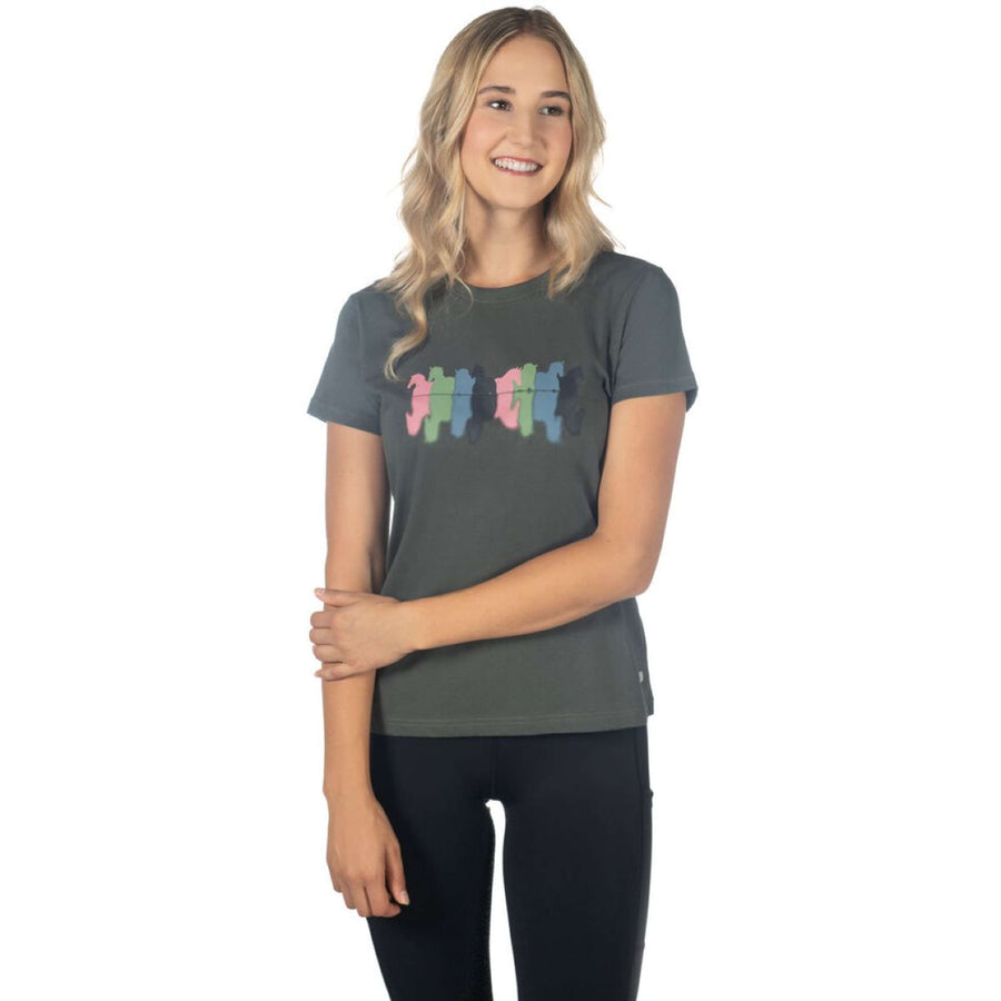 HKM T-Shirt Mirror Graygreen