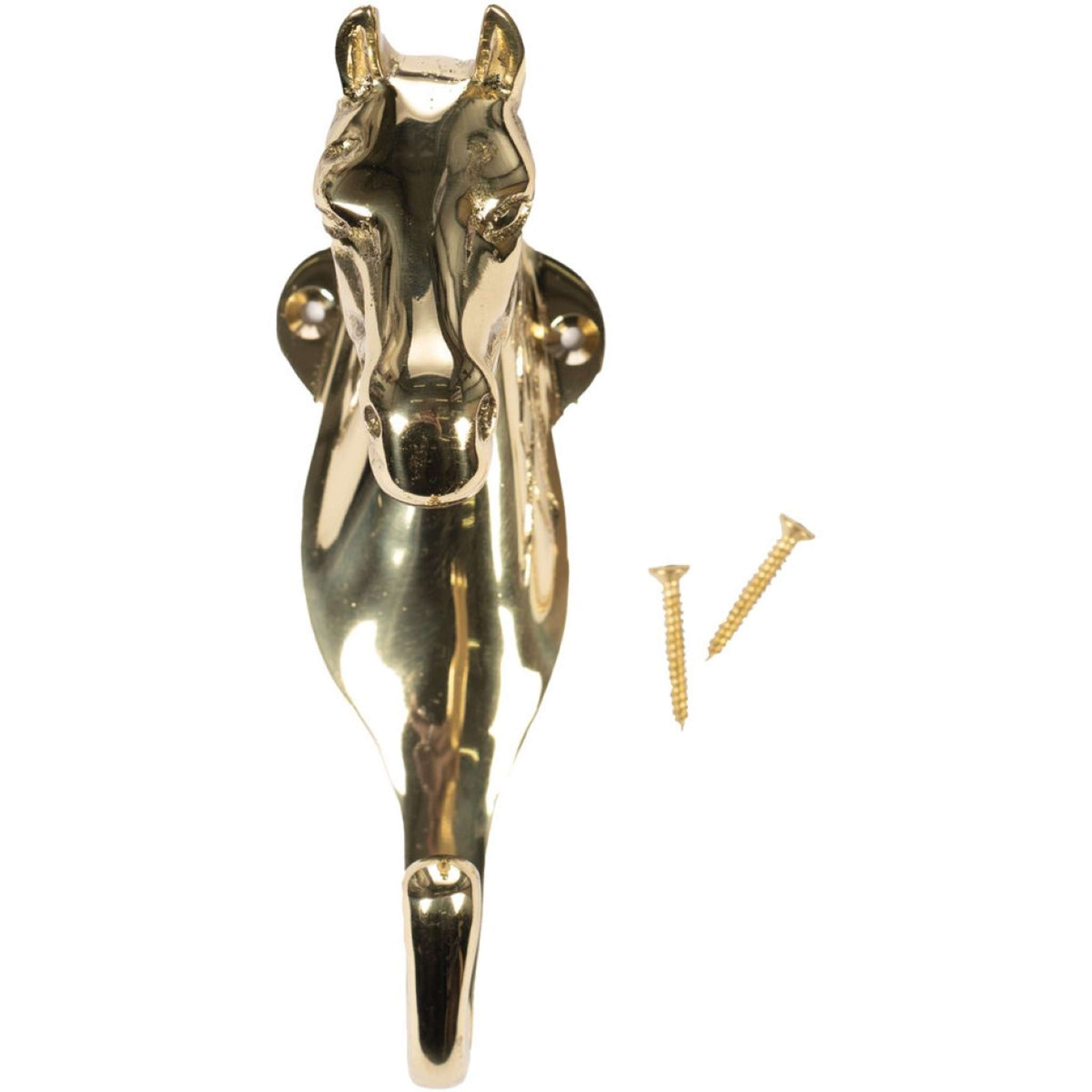 HKM Bridle Hanger Horse Head Messing