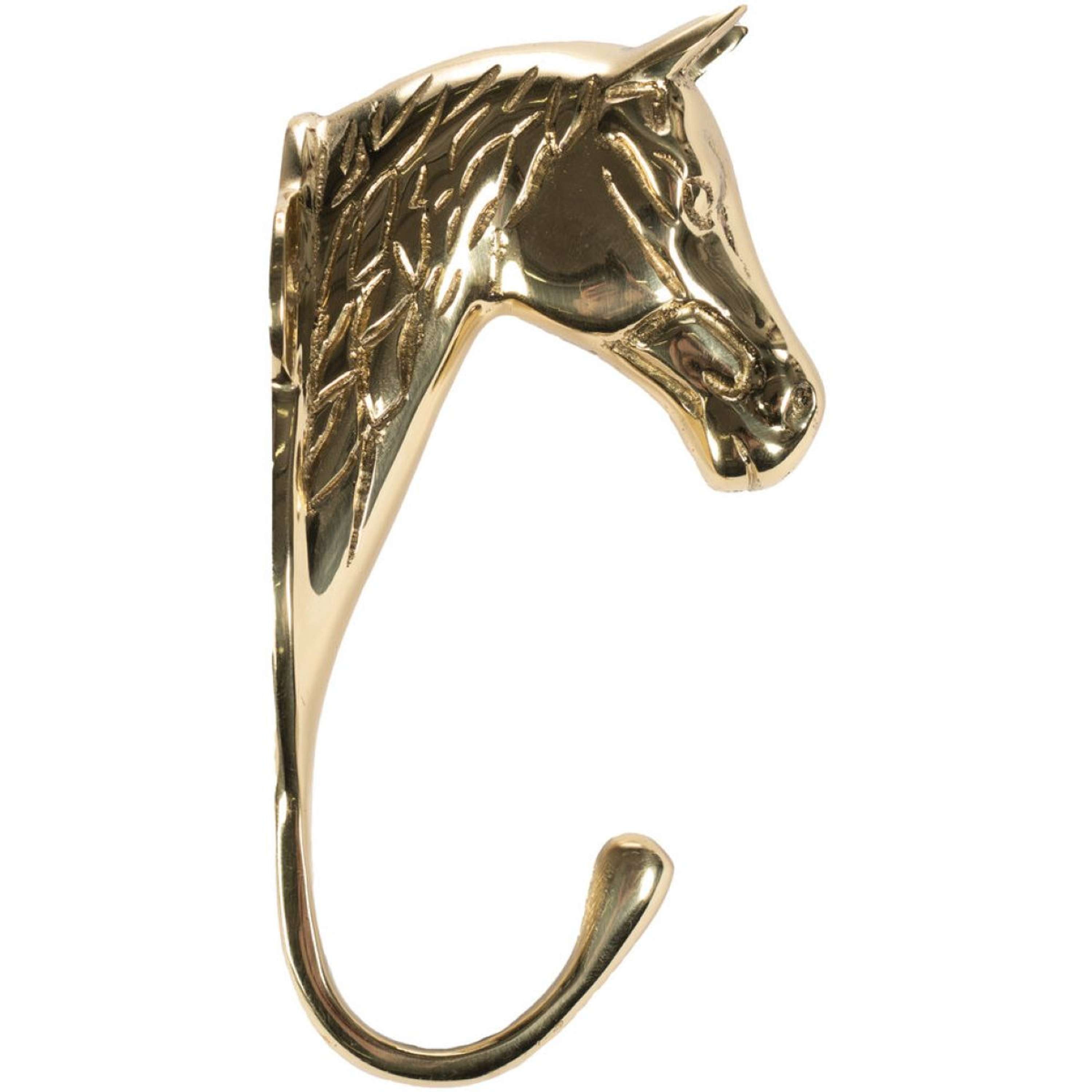 HKM Bridle Hanger Horse Head Messing