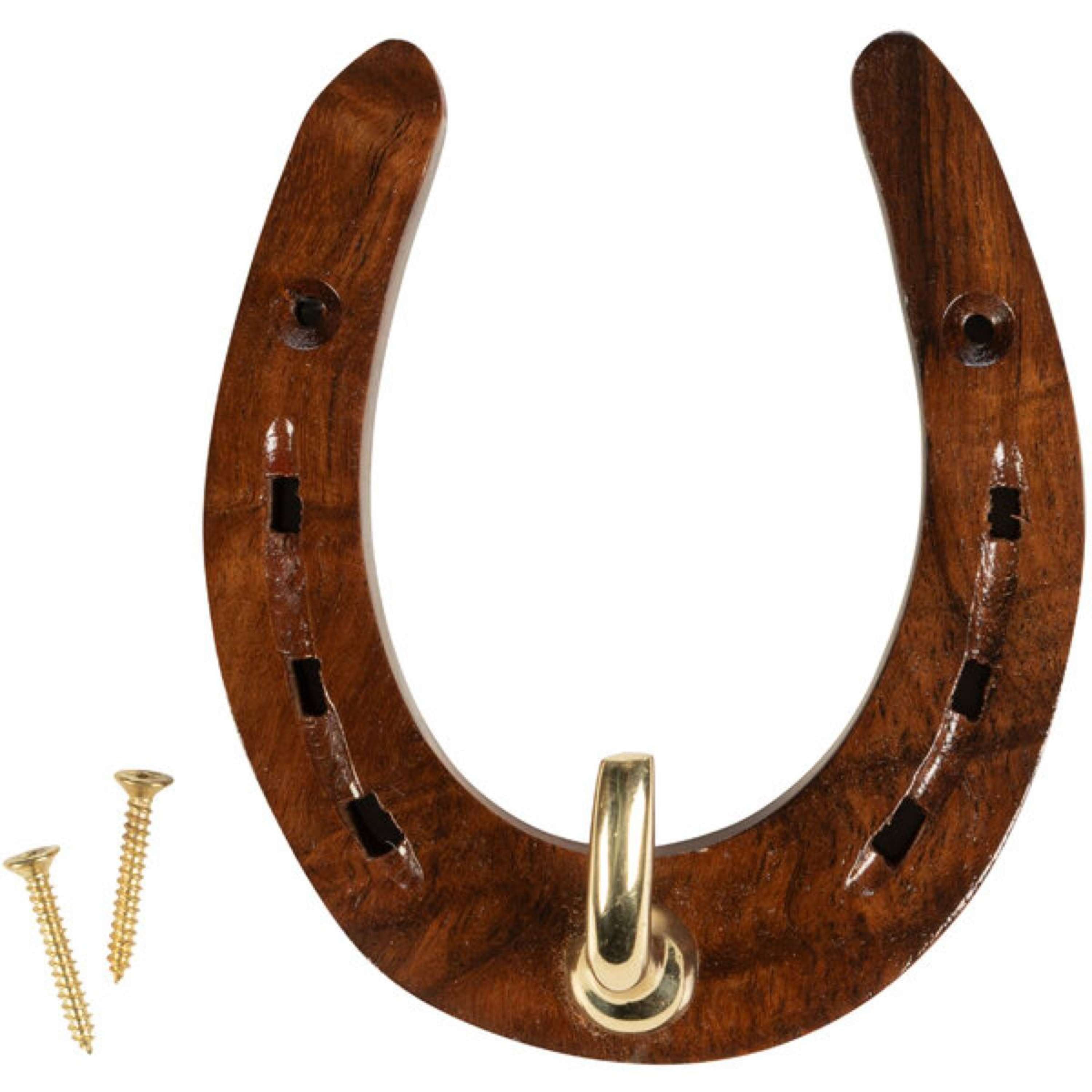 HKM Bridle Hanger Horseshoe Magenta