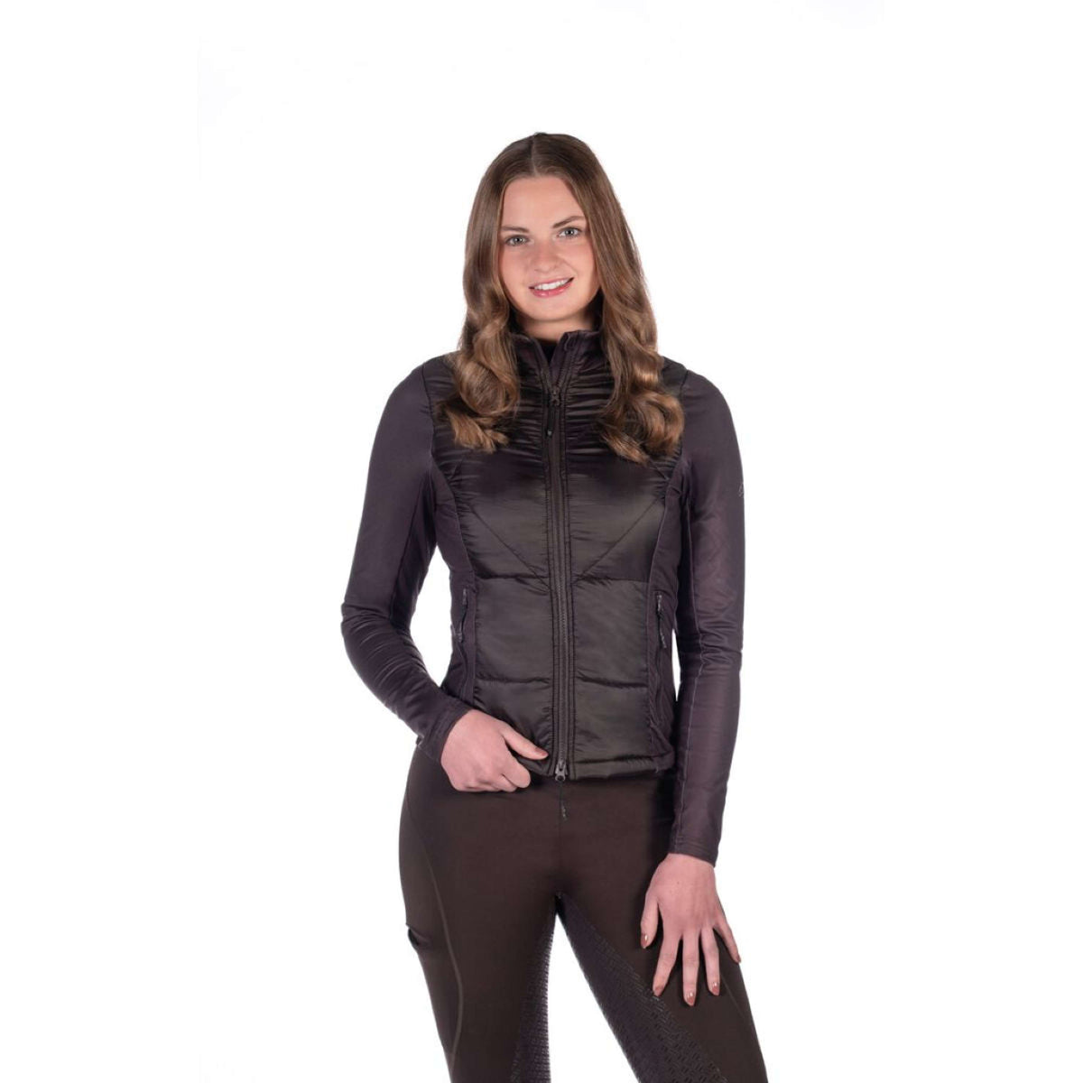 HKM Zip-Hoodie Prag II Darkbrown