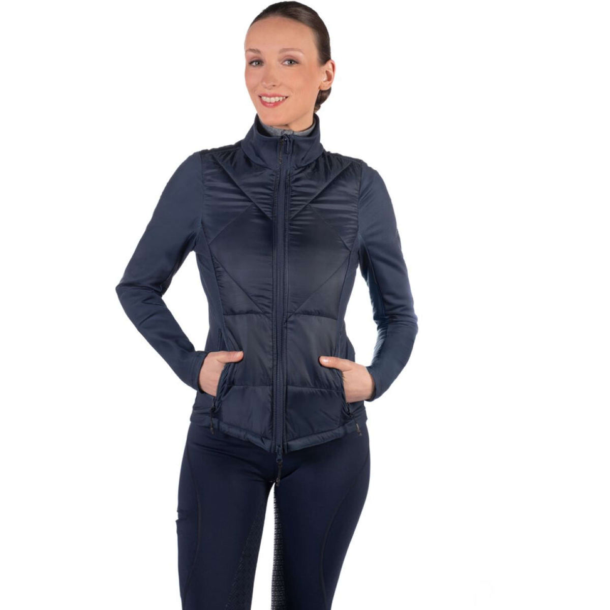 HKM Zip-Hoodie Prag II Darkblue