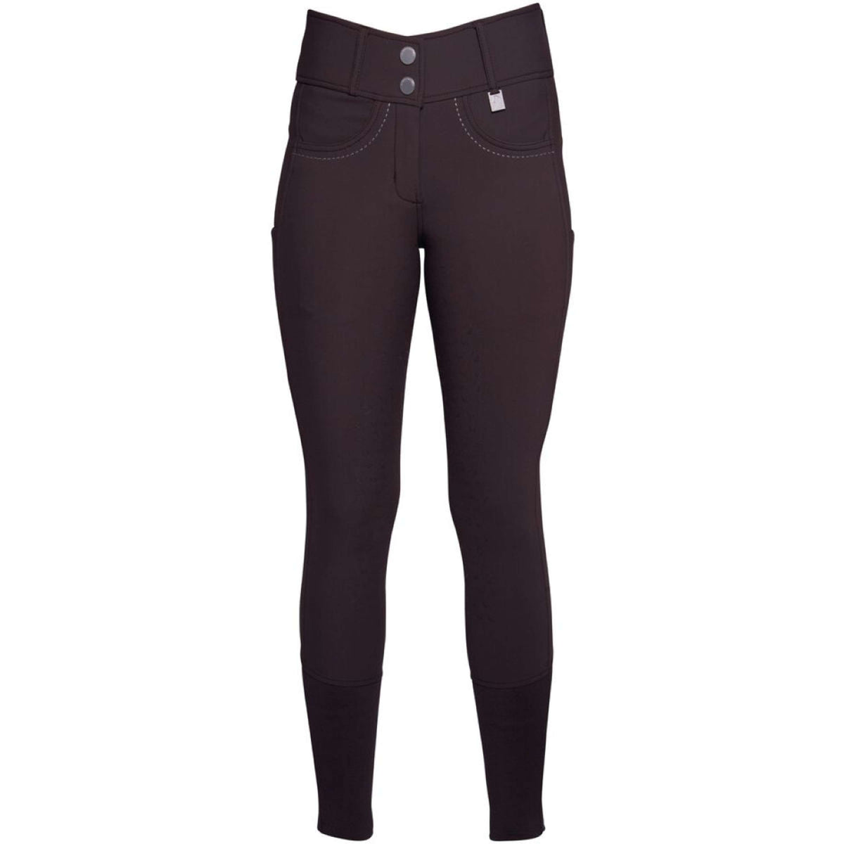 HKM Breeches Arezzo Full Grip Darkbrown