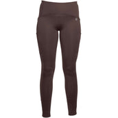 HKM Riding Legging Arezzo Full Grip Darkbrown