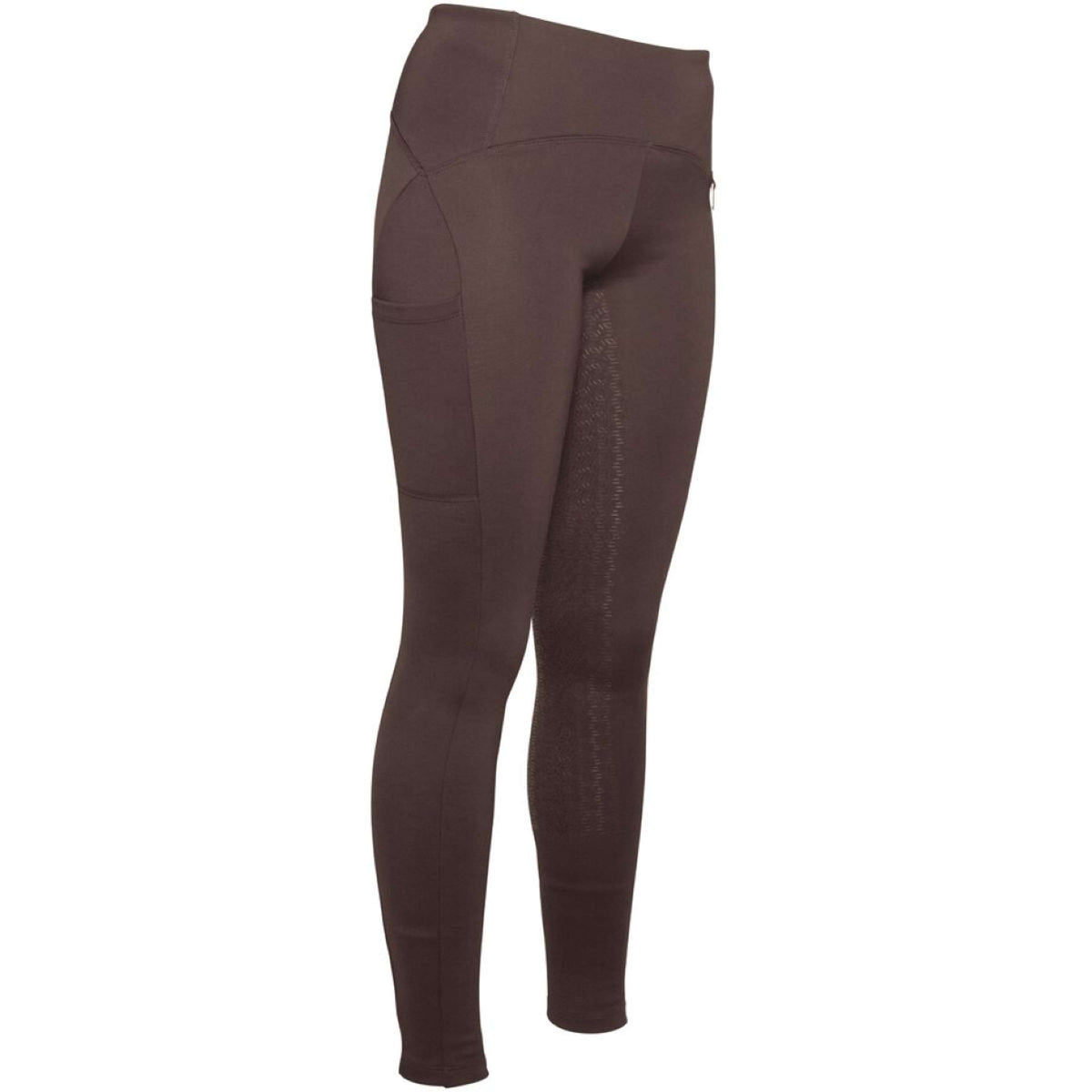 HKM Riding Legging Arezzo Full Grip Darkbrown