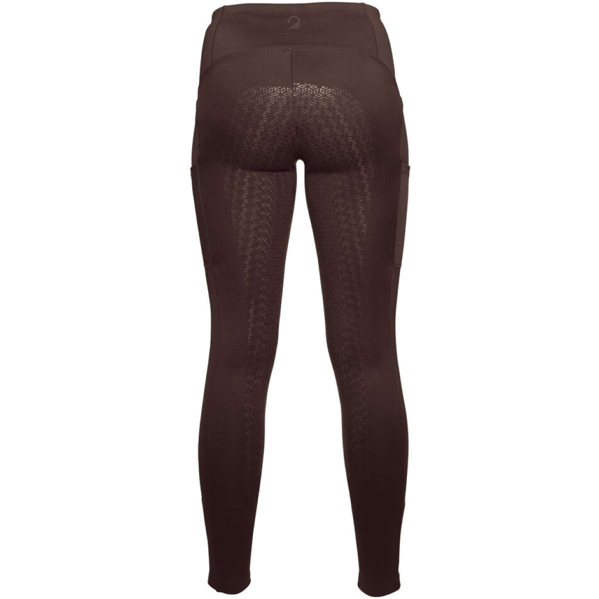 HKM Riding Legging Arezzo Full Grip Darkbrown