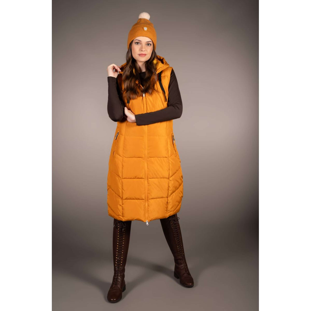 HKM Cap Arezzo mustard