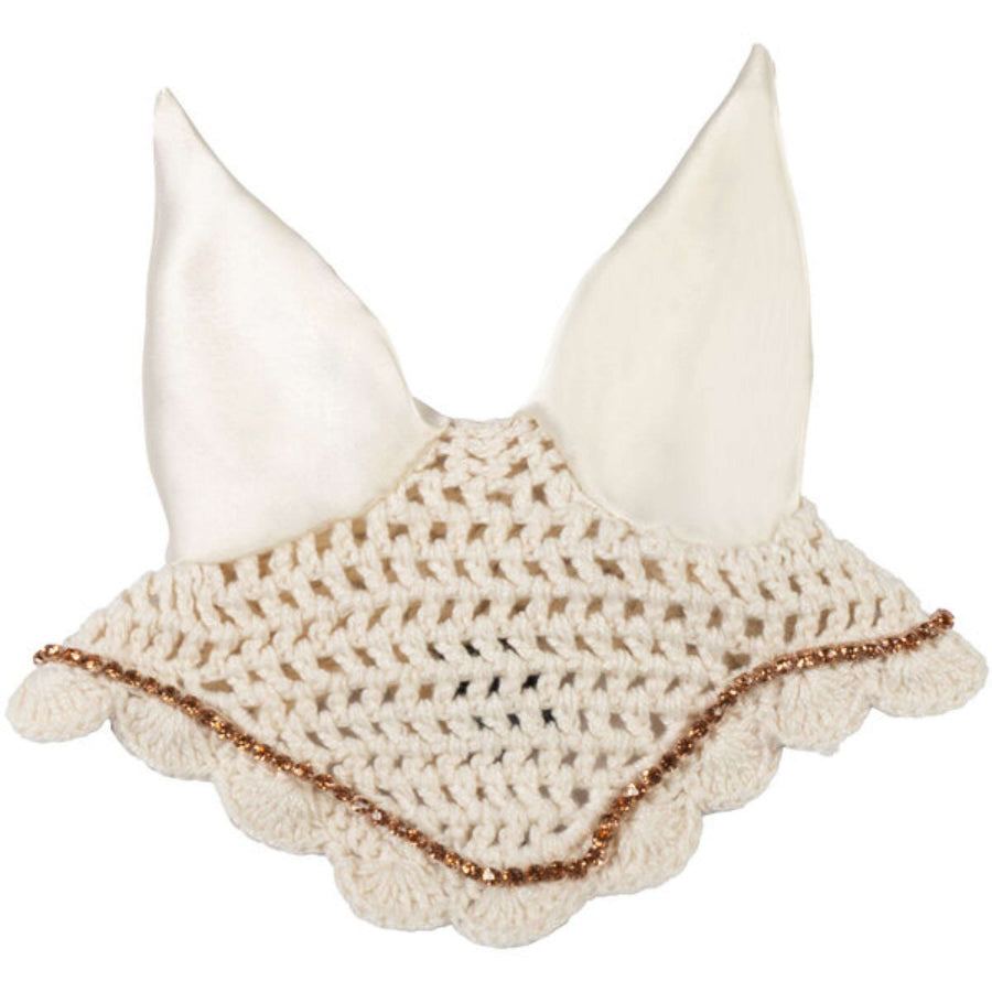 HKM Hobby Horsing Ear Bonnet Premium Beige