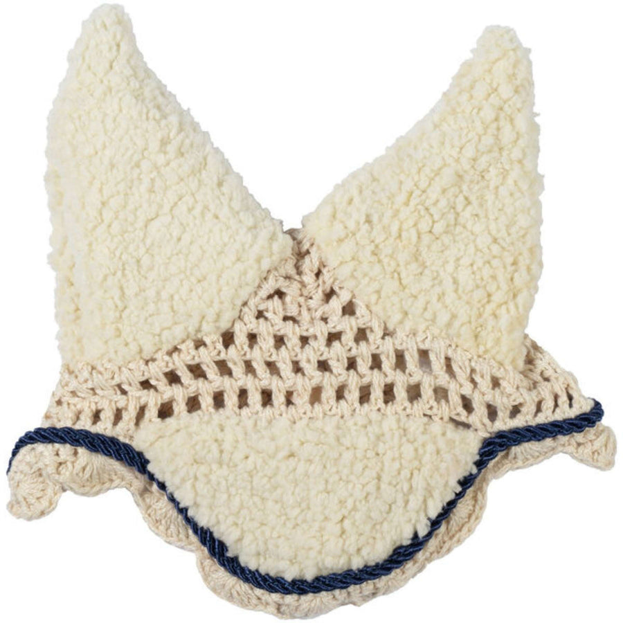 HKM Hobby Horsing Ear Bonnet Teddy Beige