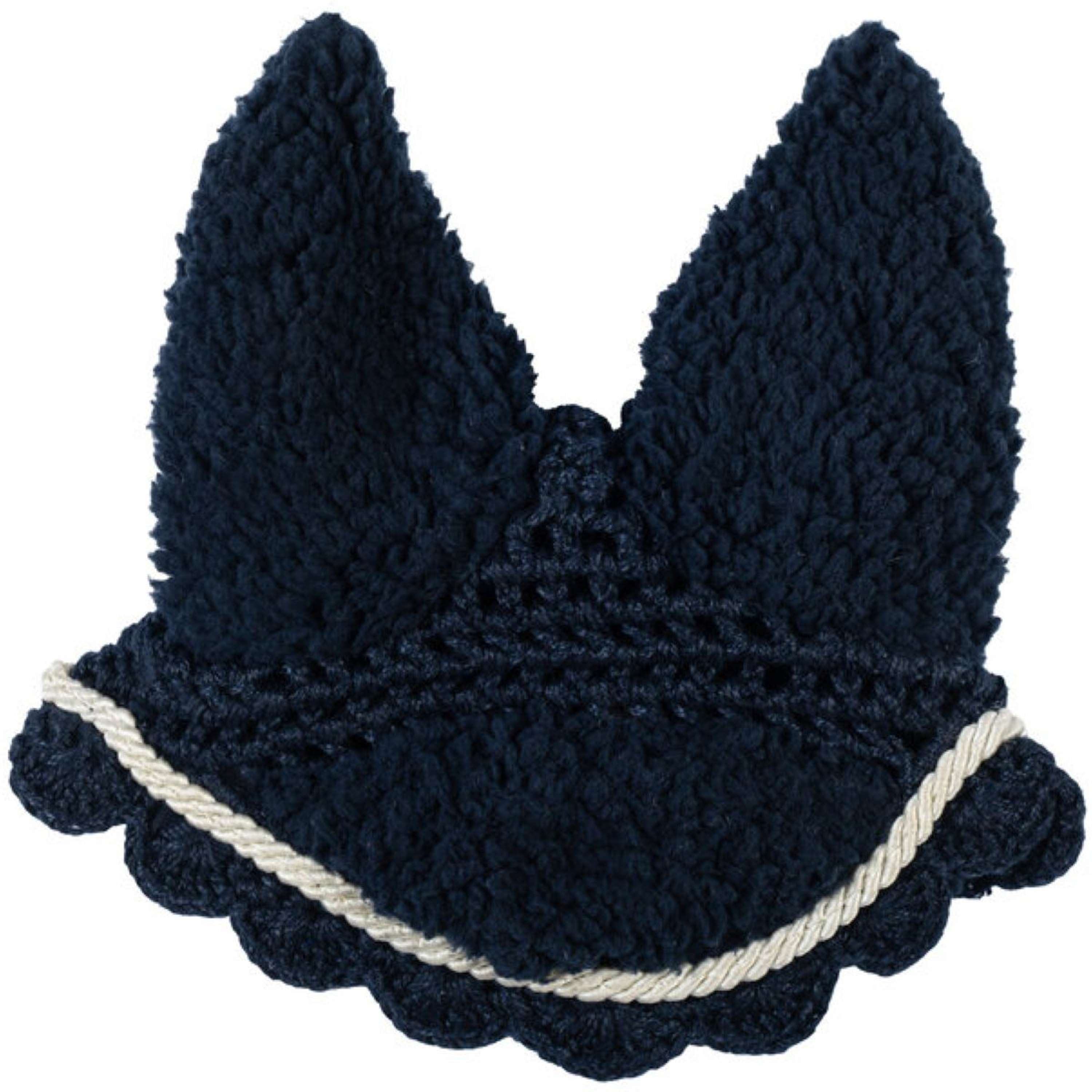 HKM Hobby Horsing Ear Bonnet Teddy Darkblue