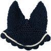 HKM Hobby Horsing Ear Bonnet Teddy Darkblue