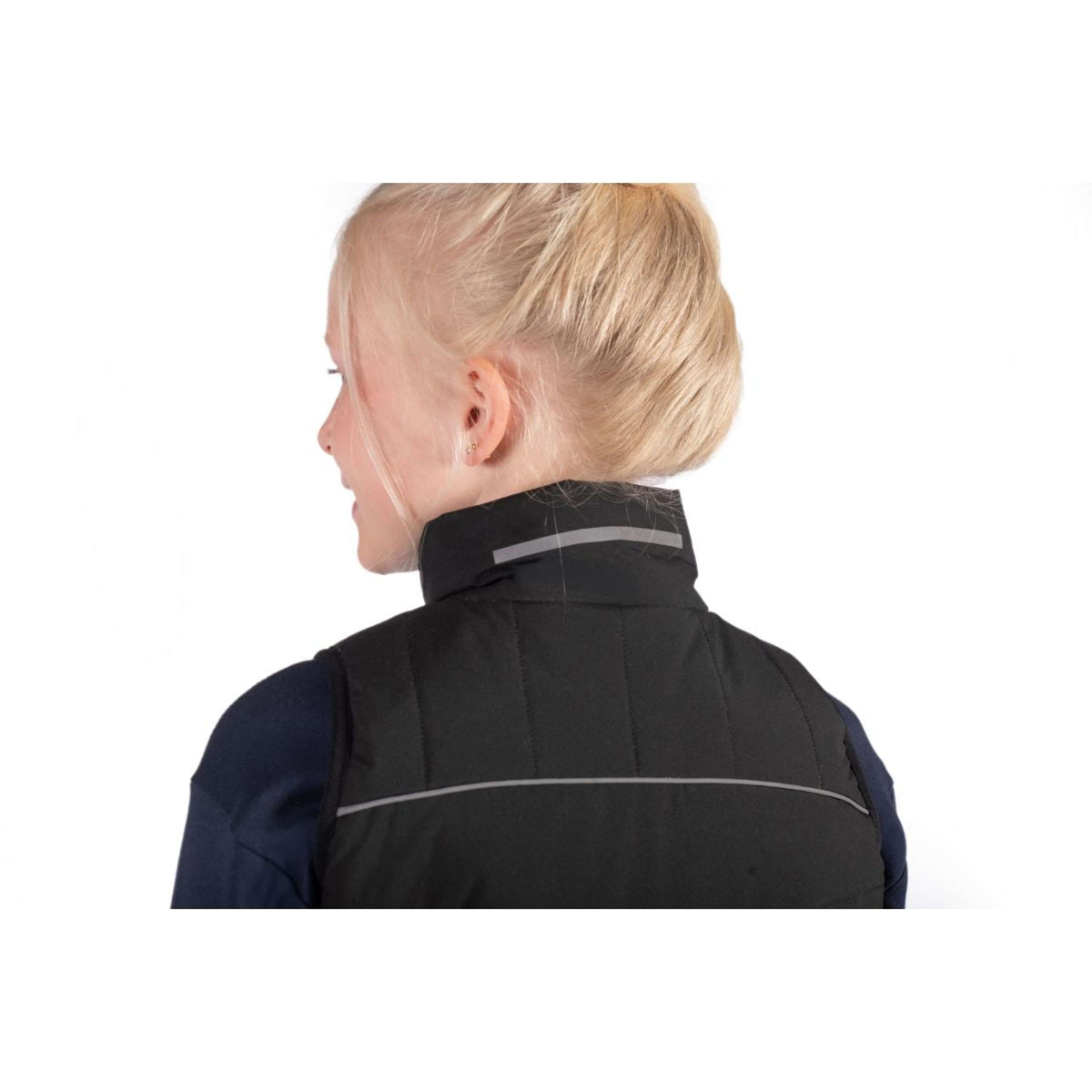 HKM Bodywarmer Cuddle Heated Black
