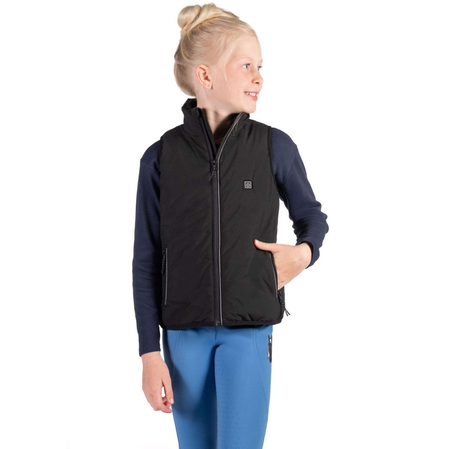 HKM Bodywarmer Cuddle Heated Black