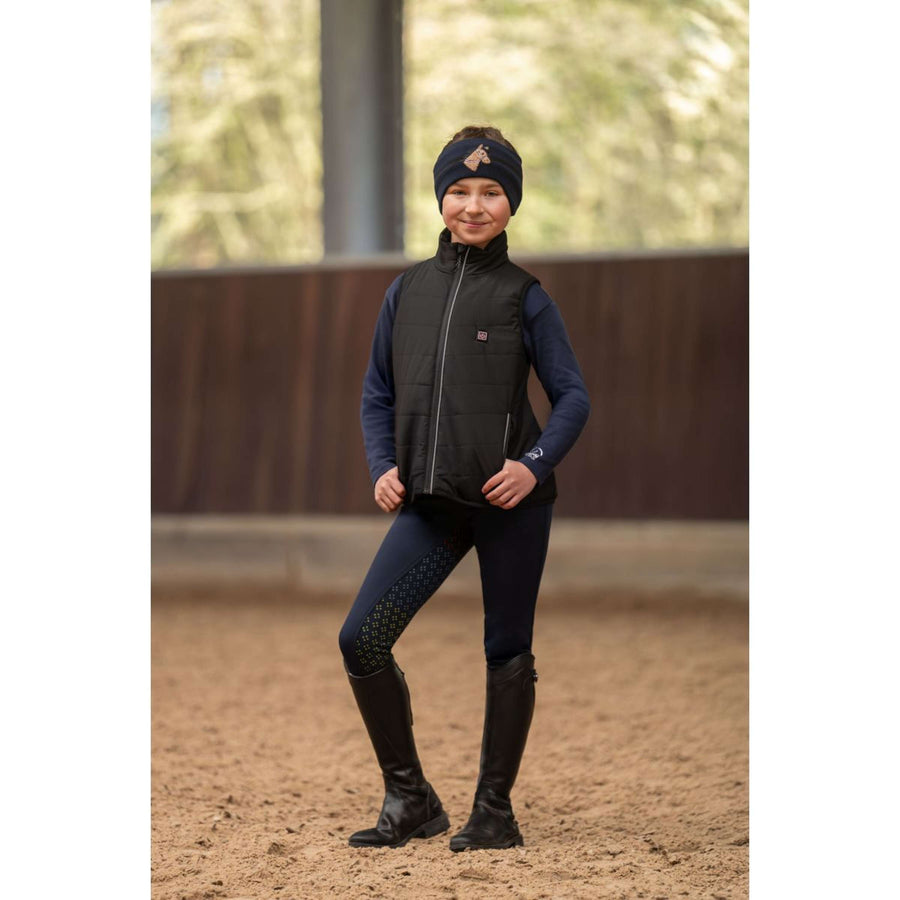 HKM Bodywarmer Cuddle Heated Black