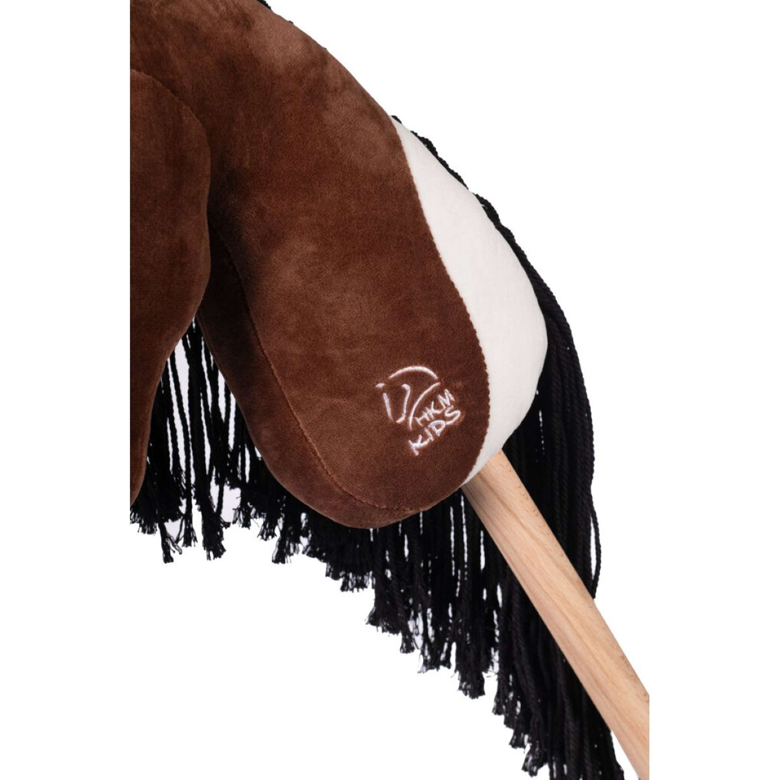 HKM Hobby Horse Professional Slim Line White/Brown