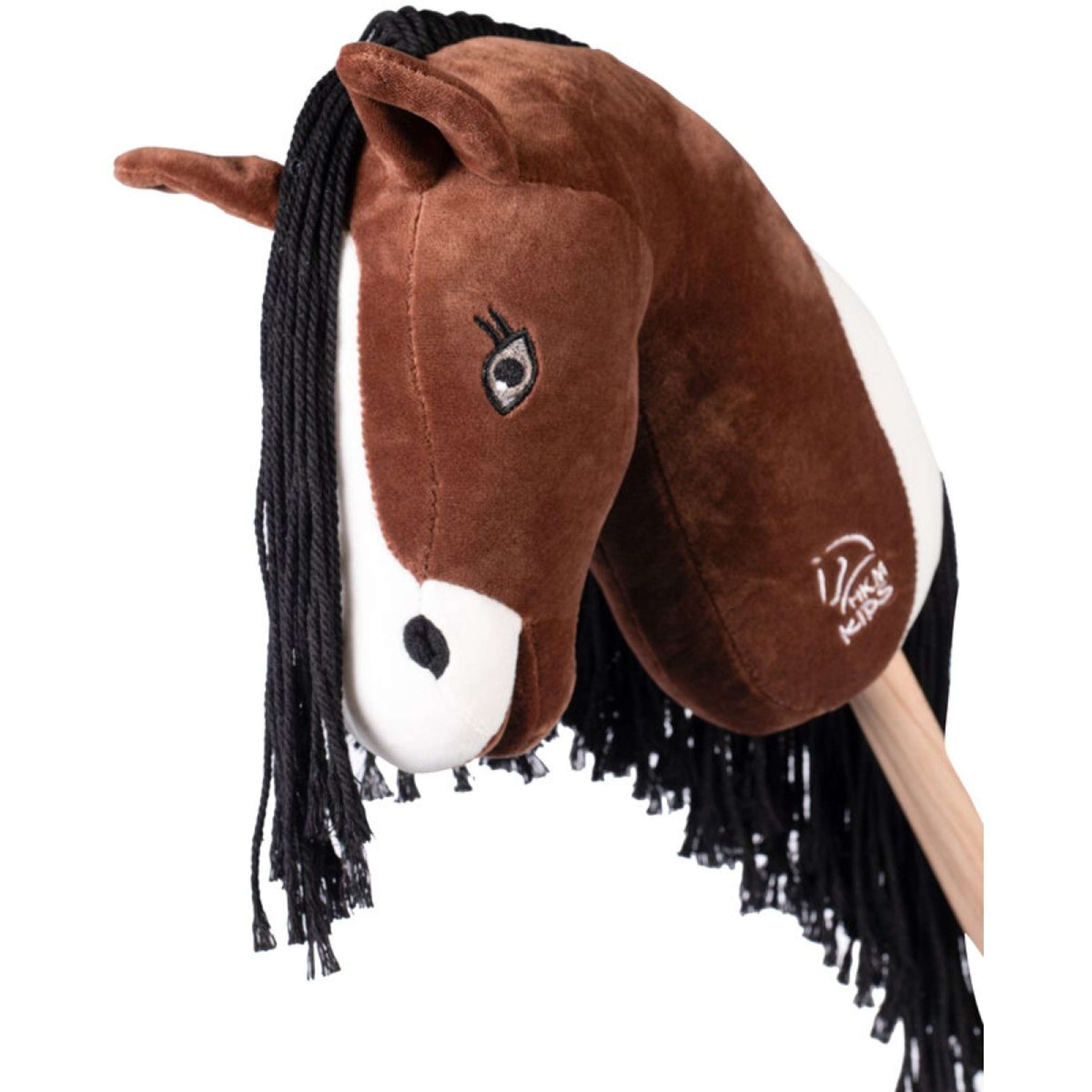 HKM Hobby Horse Professional Slim Line White/Brown