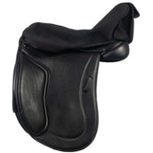 HKM Saddle Seat Heated Dressage Black