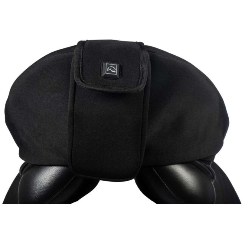 HKM Saddle Seat Heated Dressage Black